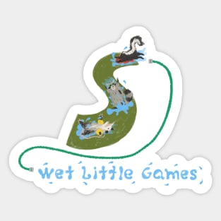 Wet Little Games Sticker